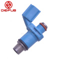 DEFUS auto parts new sky blue color motorcycle petrol fuel injector for R15 motor 150cc injection nozzles